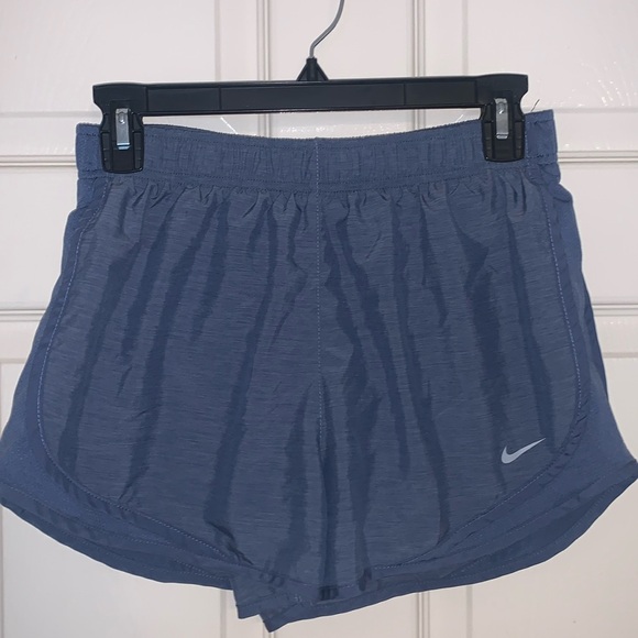 Nike Blue Running Shorts - Picture 1 of 4